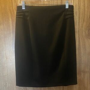 Express Classic Black Pencil Skirt